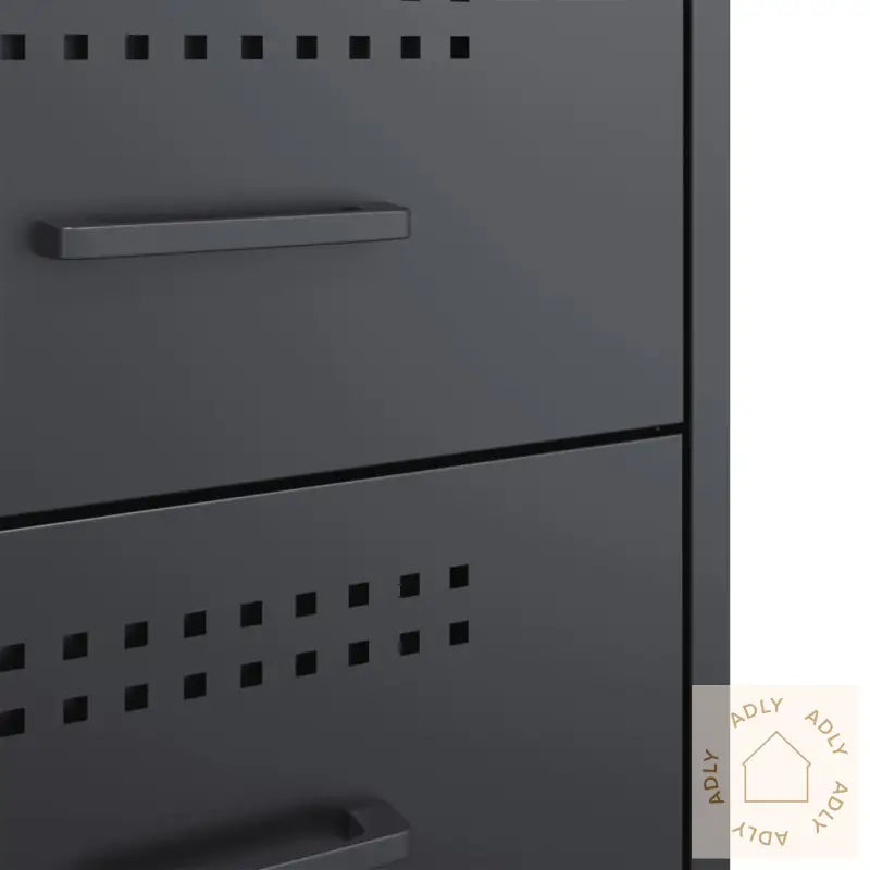 Nattbord Antrasitt 36X39X50,5 Cm Stål