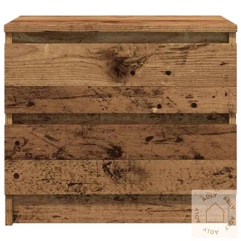 Nattbord Gammelt Tre 50X40X43.5 Cm Konstruert Tre