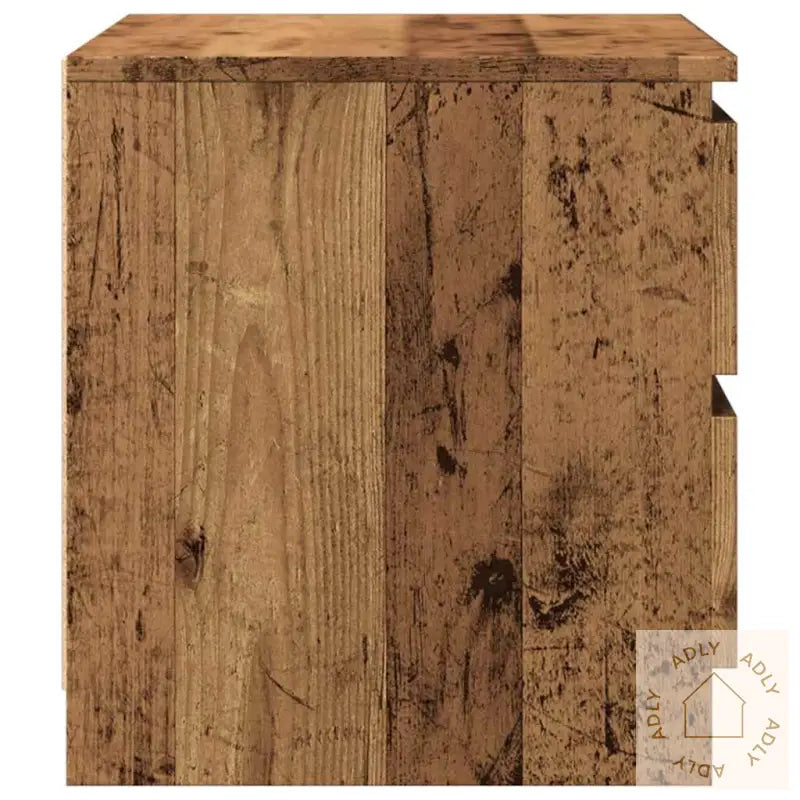 Nattbord Gammelt Tre 50X40X43.5 Cm Konstruert Tre