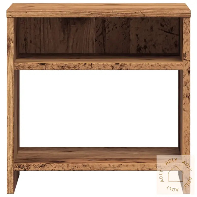 Nattbord Gammelt Tre 40X30X40 Cm Konstruert Tre