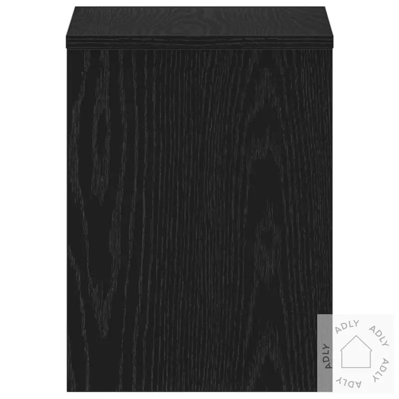 Nattbord 2 Stk Svart Eik 40X30X40 Cm Sponplate