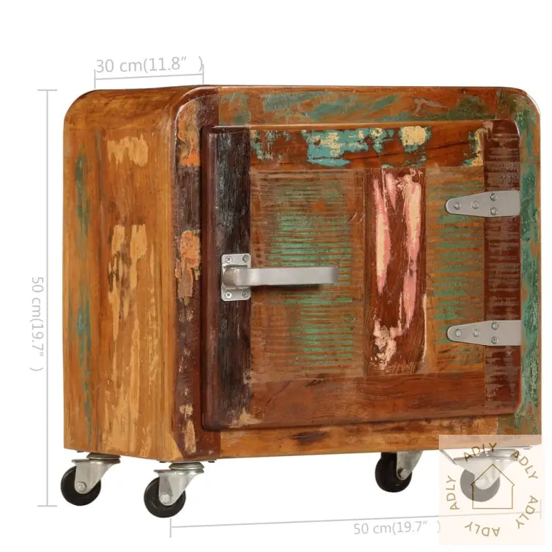 Nattbord 50X30X50 Cm Gjenvunnet Heltre