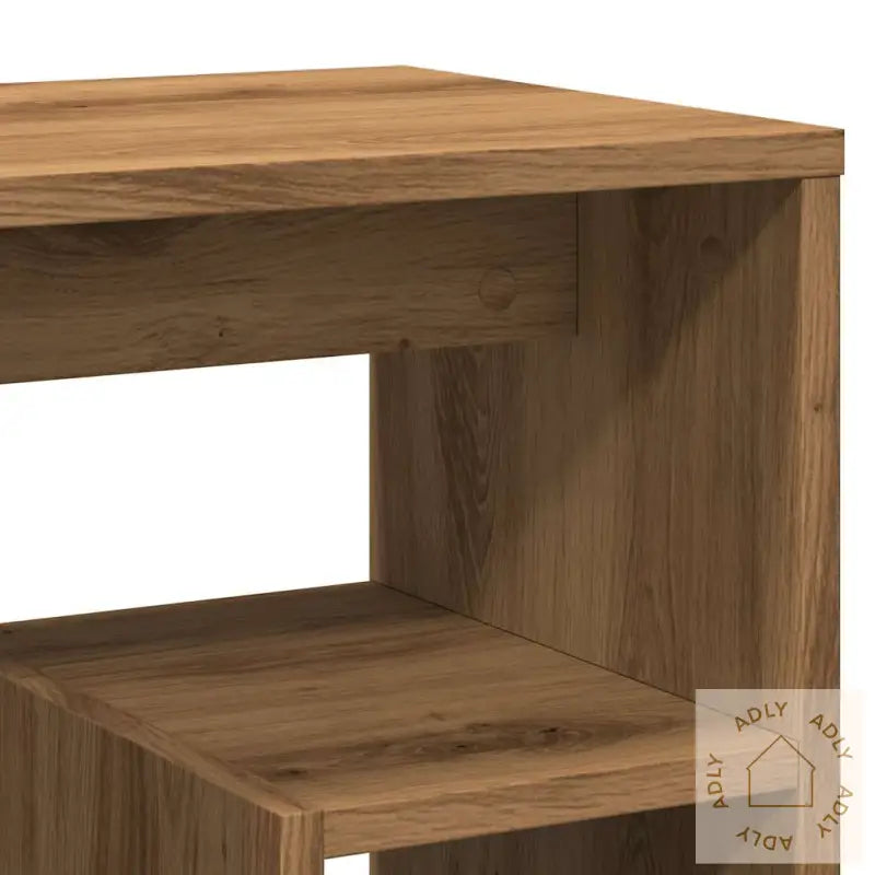 Nattbord 2 Stk Artisan Eik 40X30X40 Cm Konstruert Tre
