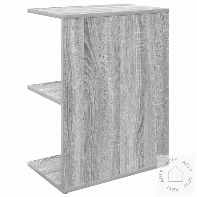 Nattbord Grå Sonoma 46,5X29X61 Cm Konstruert Tre