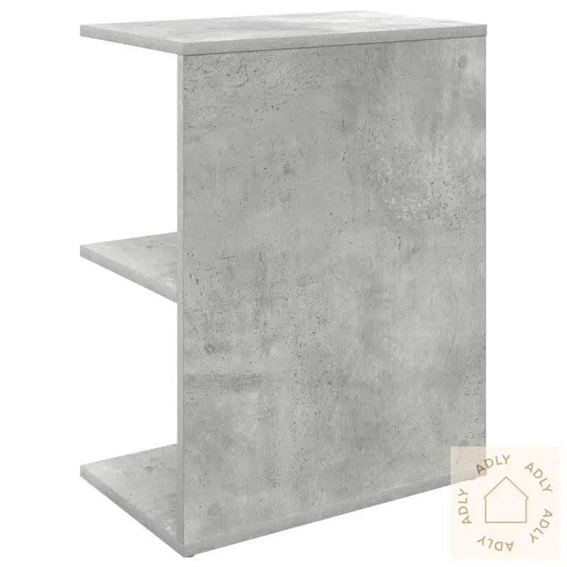 Nattbord Betonggrå 46,5X29X61 Cm Konstruert Tre