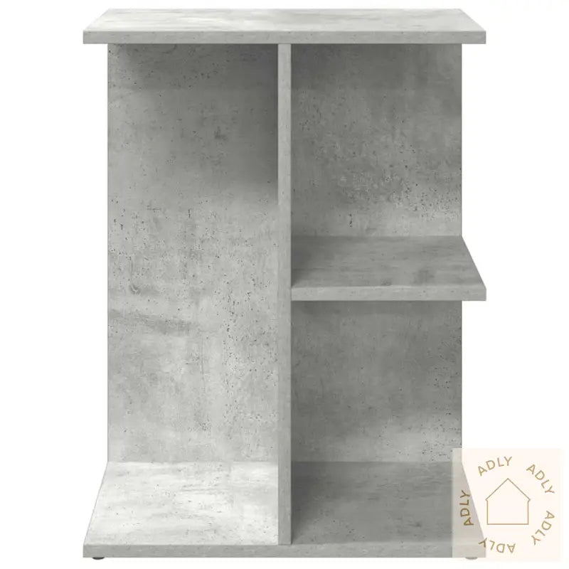 Nattbord Betonggrå 46,5X29X61 Cm Konstruert Tre