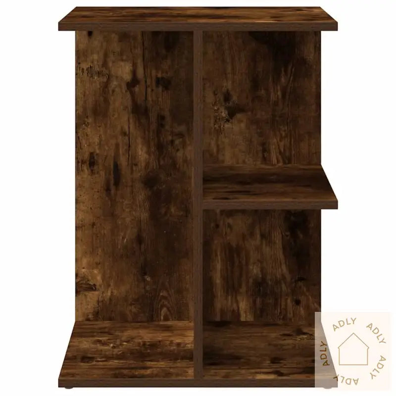 Nattbord 2 Stk Røkt Eik 46,5X29X61 Cm Konstruert Tre