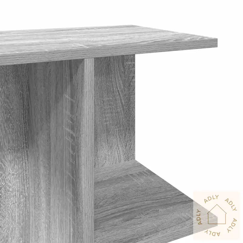 Nattbord Grå Sonoma 46,5X29X61 Cm Konstruert Tre