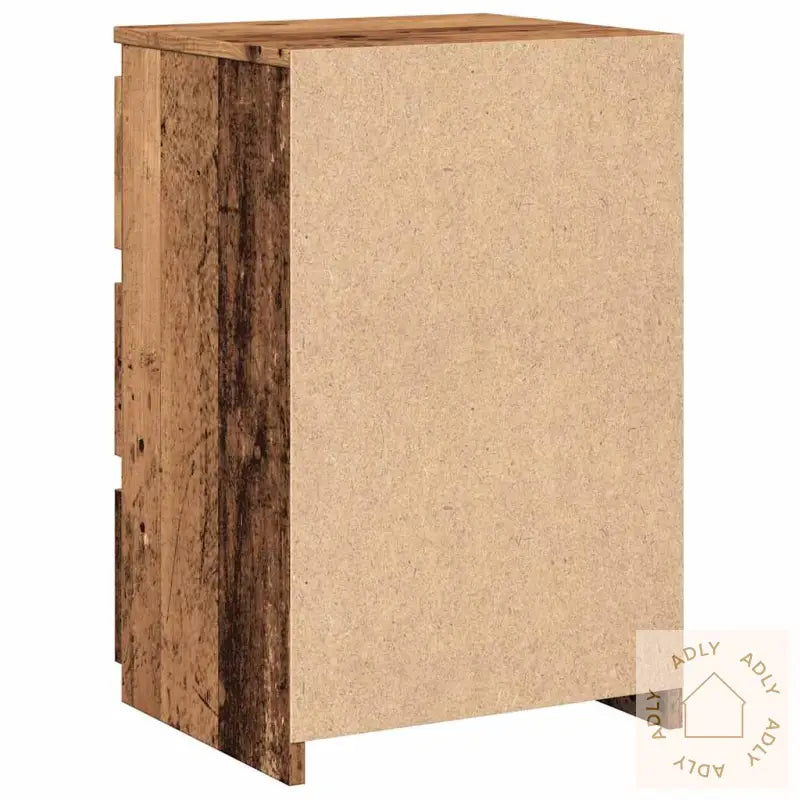Nattbord Gammelt Tre 40X35X62,5 Cm Konstruert Tre
