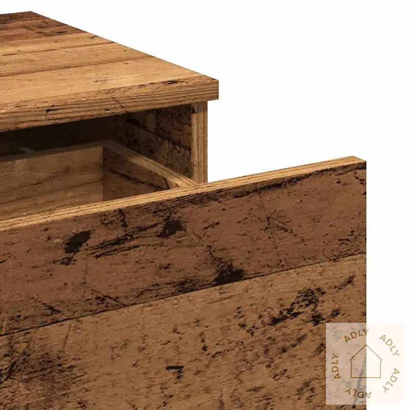 Nattbord 2 Stk Gammelt Tre 40X35X65 Cm Konstruert Tre