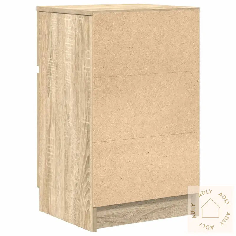 Nattbord Sonoma Eik 39X35X65 Cm Konstruert Tre