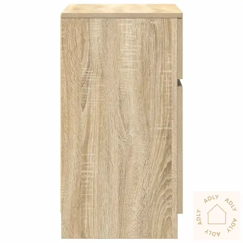 Nattbord Sonoma Eik 39X35X65 Cm Konstruert Tre