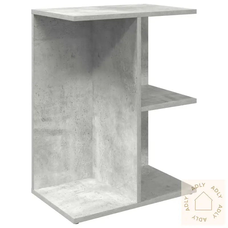Nattbord 2 Stk Betonggrå 46,5X29X61 Cm Konstruert Tre