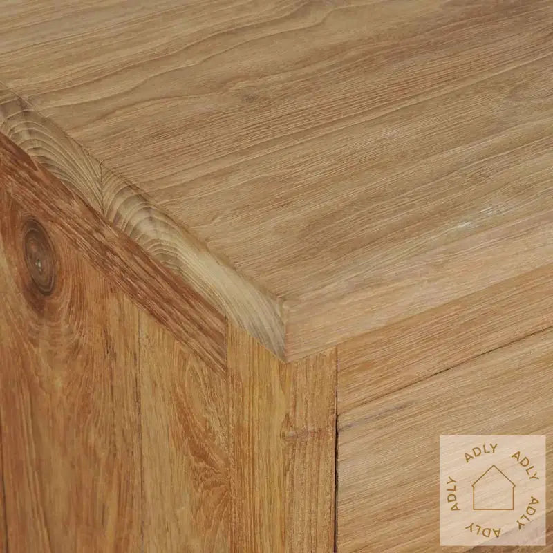 Nattbord Massiv Teak 40X30X50 Cm
