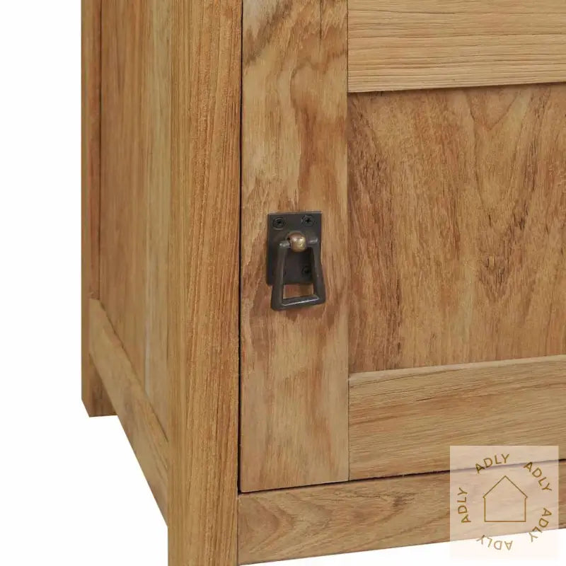 Nattbord Massiv Teak 40X30X50 Cm