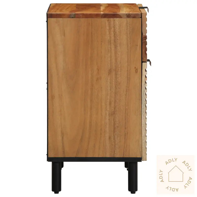Nattbord 50X33X60 Cm Solid Tre Akasie