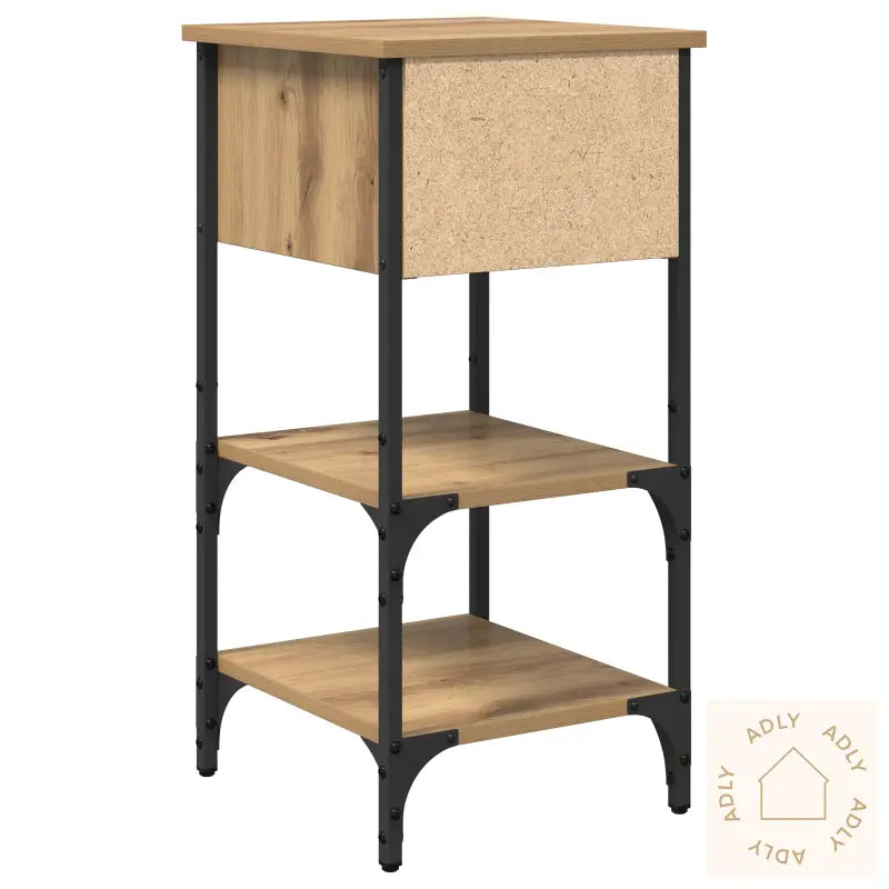 Nattbordskap 2 Stk Artisan Eik 34X36X70 Cm