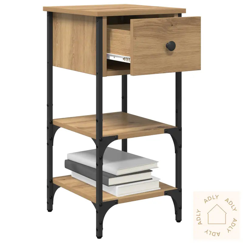 Nattbordskap 2 Stk Artisan Eik 34X36X70 Cm