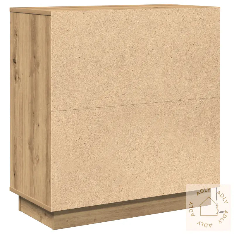 Nattbord Med Led Artisan Eik 71X34,5X75 Cm Konstruert Tre