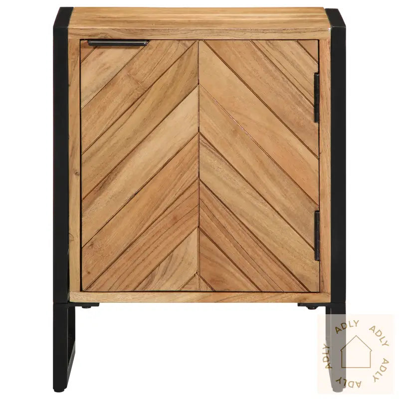 Nattbord 40X30X50 Cm Massivt Tre Akasie