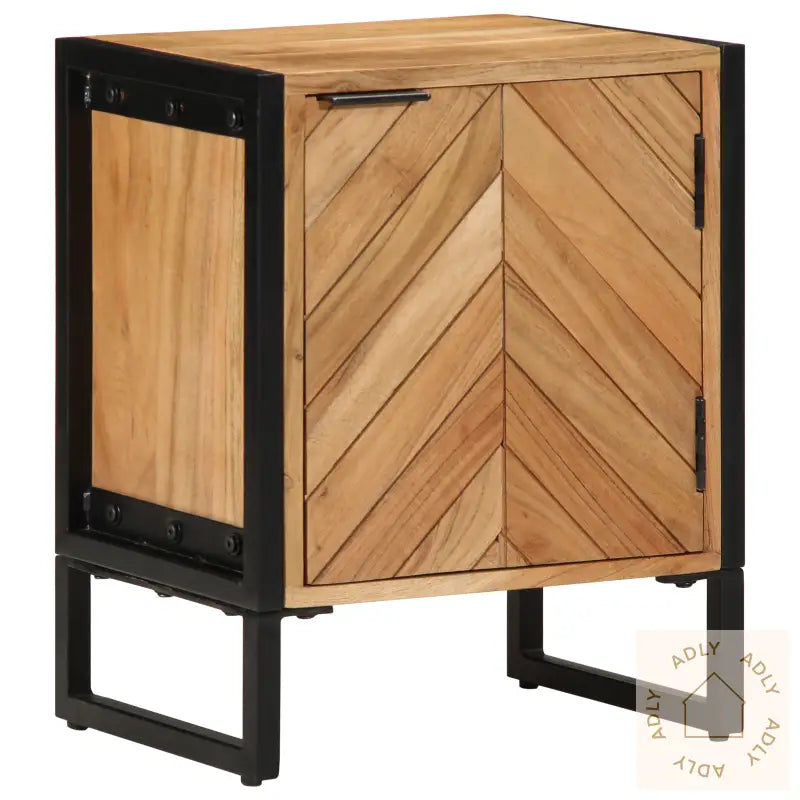 Nattbord 40X30X50 Cm Massivt Tre Akasie