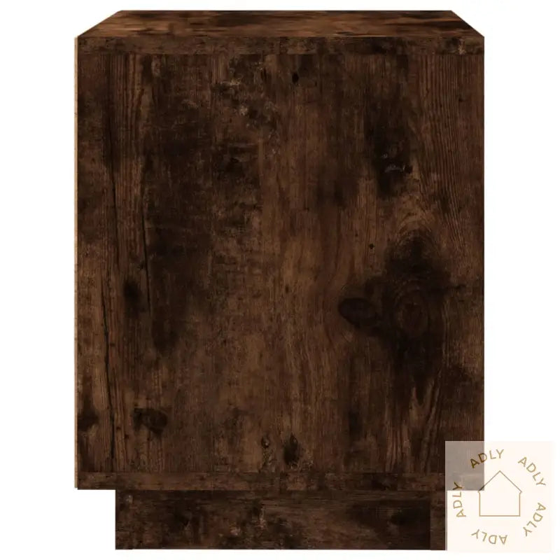 Nattbord Røkt Eik 44X35X45 Cm Konstruert Tre