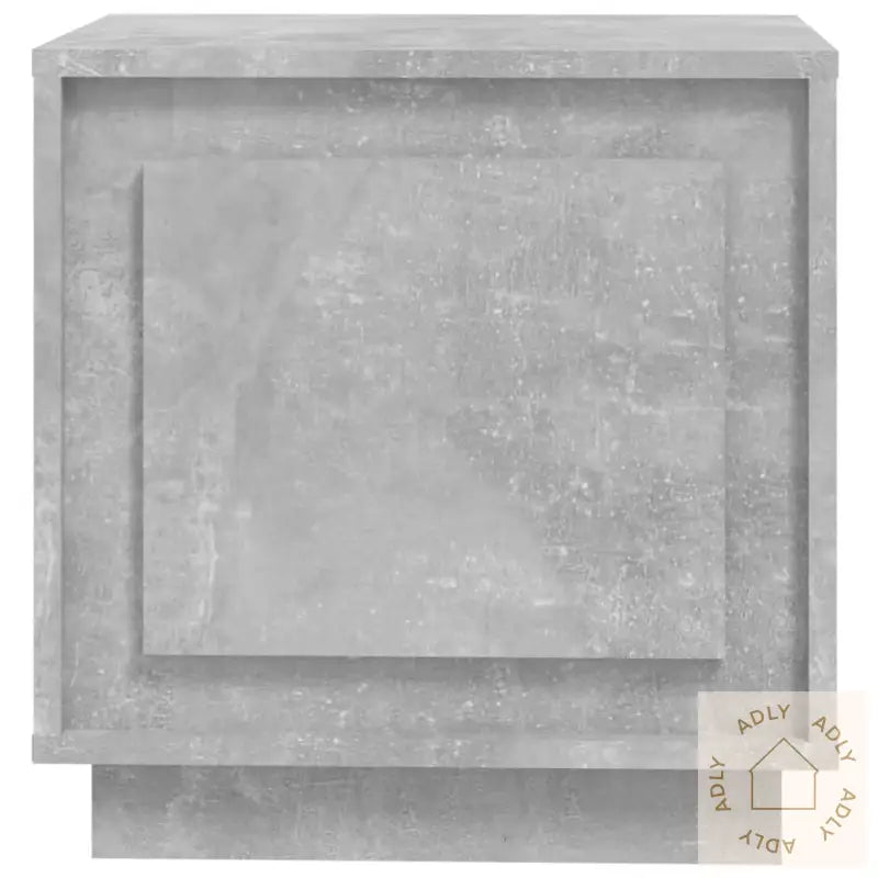 Nattbord Betonggrå 44X35X45 Cm Konstruert Tre