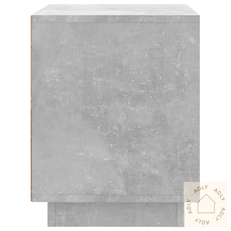 Nattbord Betonggrå 44X35X45 Cm Konstruert Tre