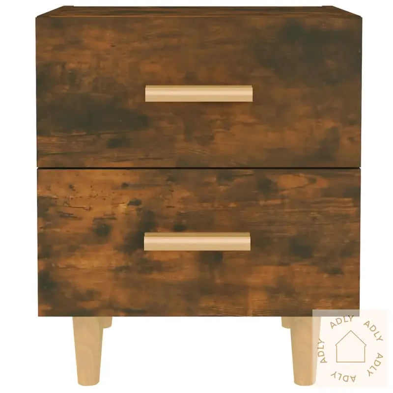 Nattbord Røkt Eik 40X35X47,5 Cm