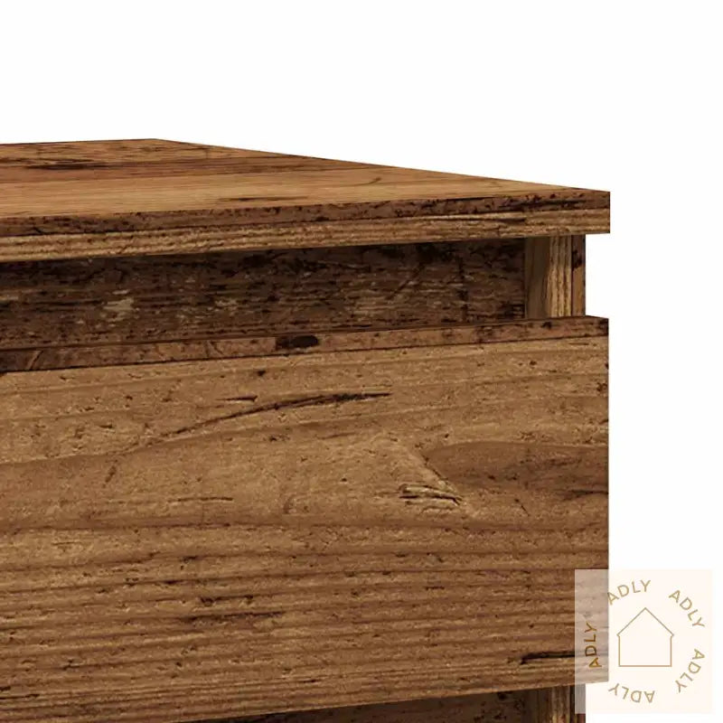 Nattbord 2 Stk Gammelt Tre 40X35X50 Cm Konstruert Tre