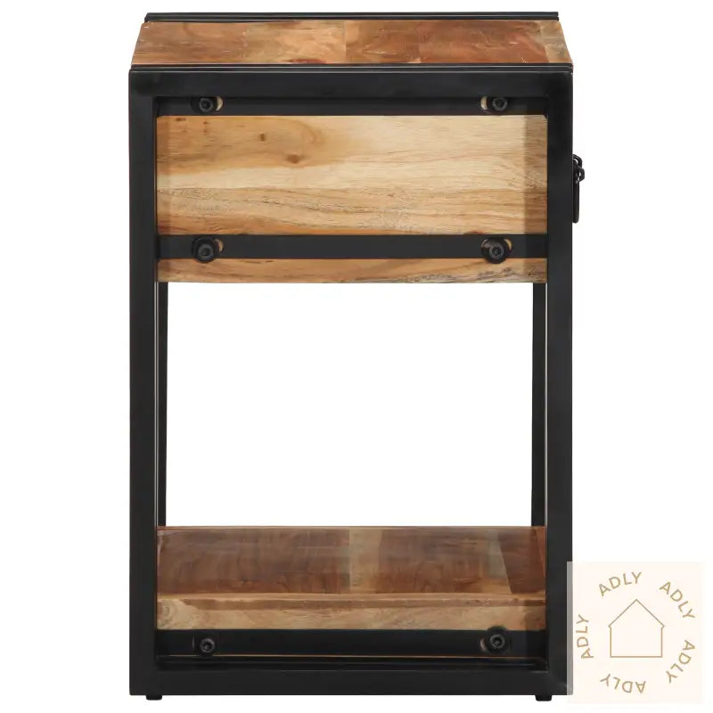 Nattbord 40X35X50 Cm Solid Akasietre