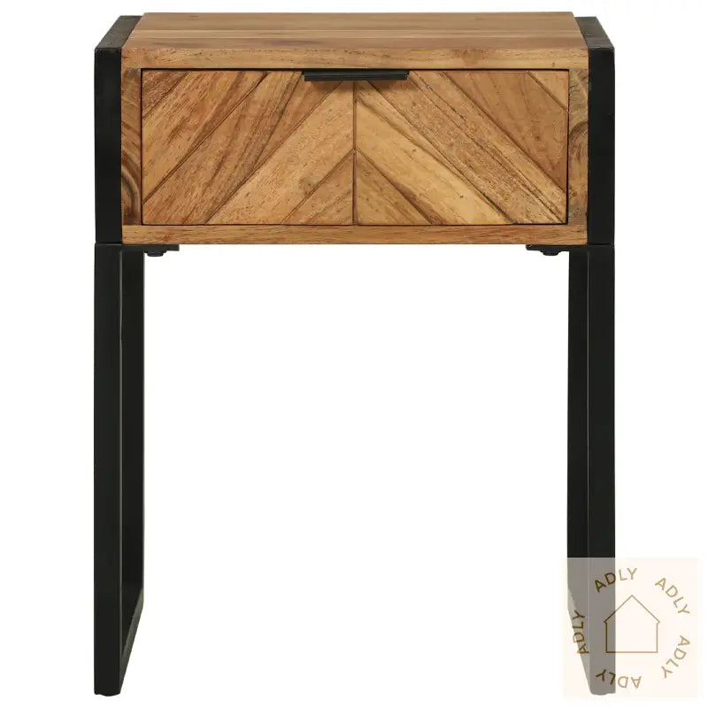 Nattbord 40X35X50 Cm Massivt Akasietre