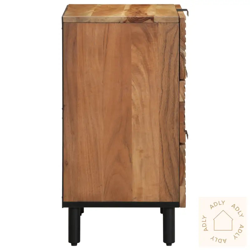 Nattbord 50X33X62 Cm Massivt Akasietre