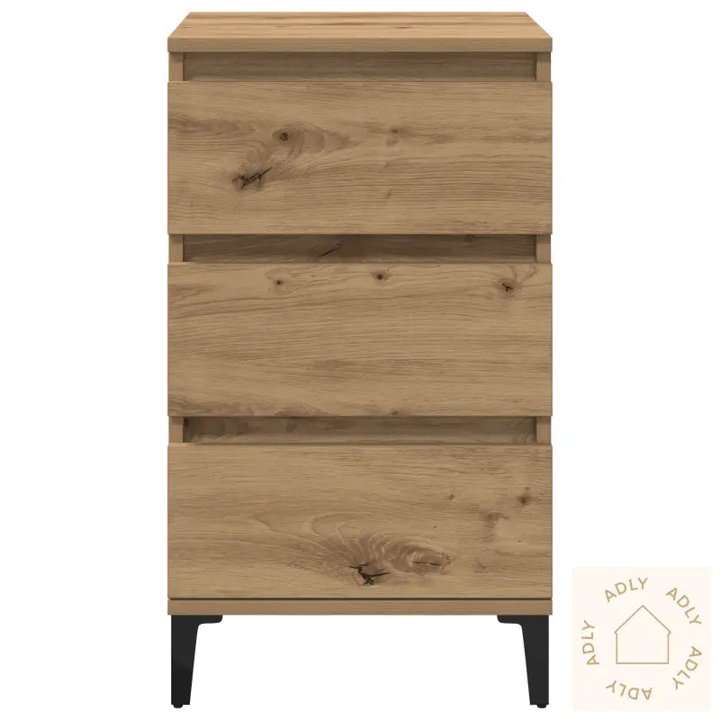 Nattbord Artisan Eik 40X35X70 Cm Konstruert Tre
