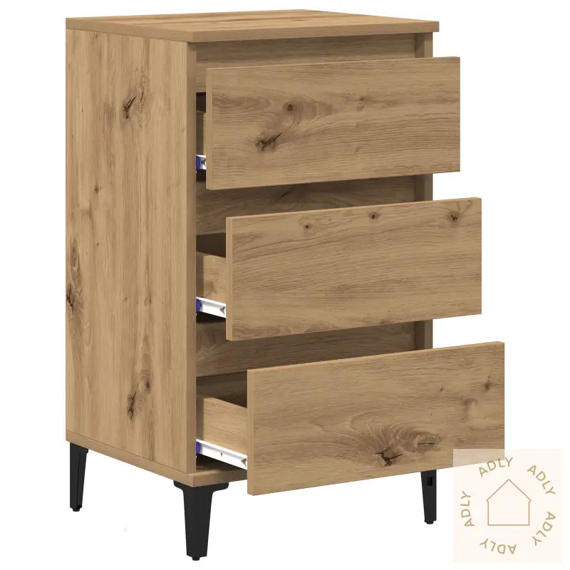 Nattbord Artisan Eik 40X35X70 Cm Konstruert Tre