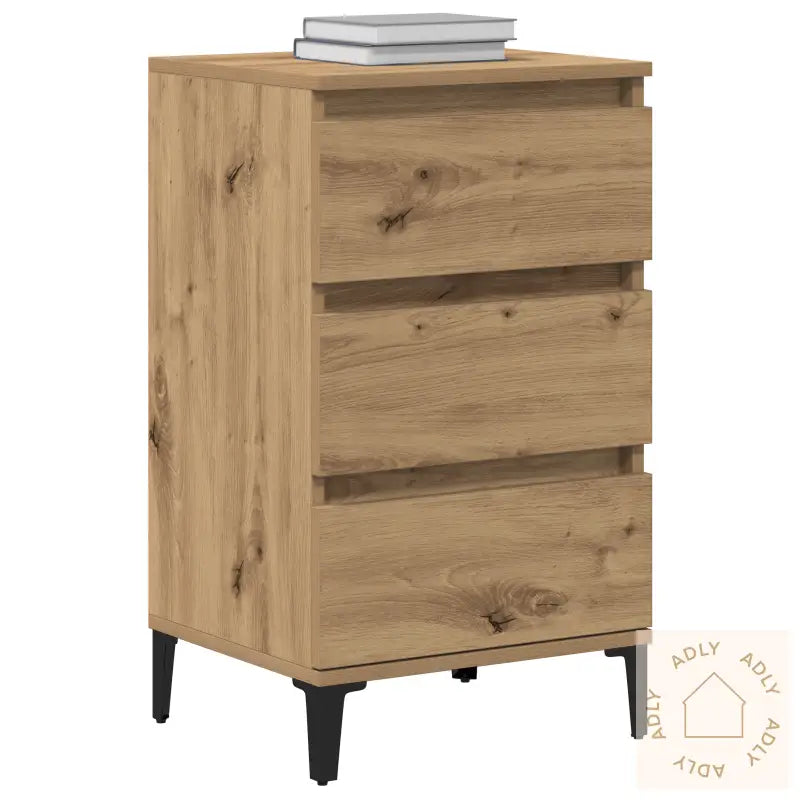 Nattbord Artisan Eik 40X35X70 Cm Konstruert Tre