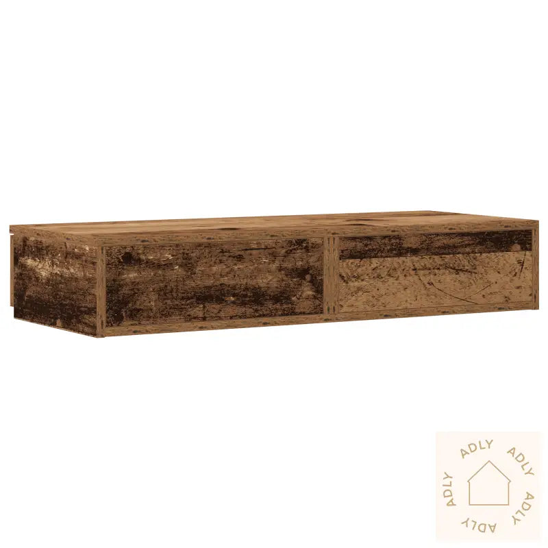 Skuffe I Gammelt Tre 90X36,5X16,5 Cm Laget Av Tre