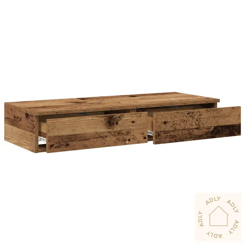 Skuffe I Gammelt Tre 90X36,5X16,5 Cm Laget Av Tre