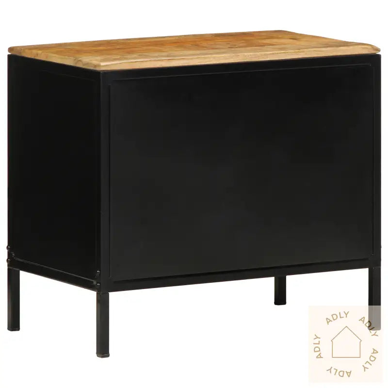 Nattbord 50X30X45 Cm Solid Tre Grovt Mangotre