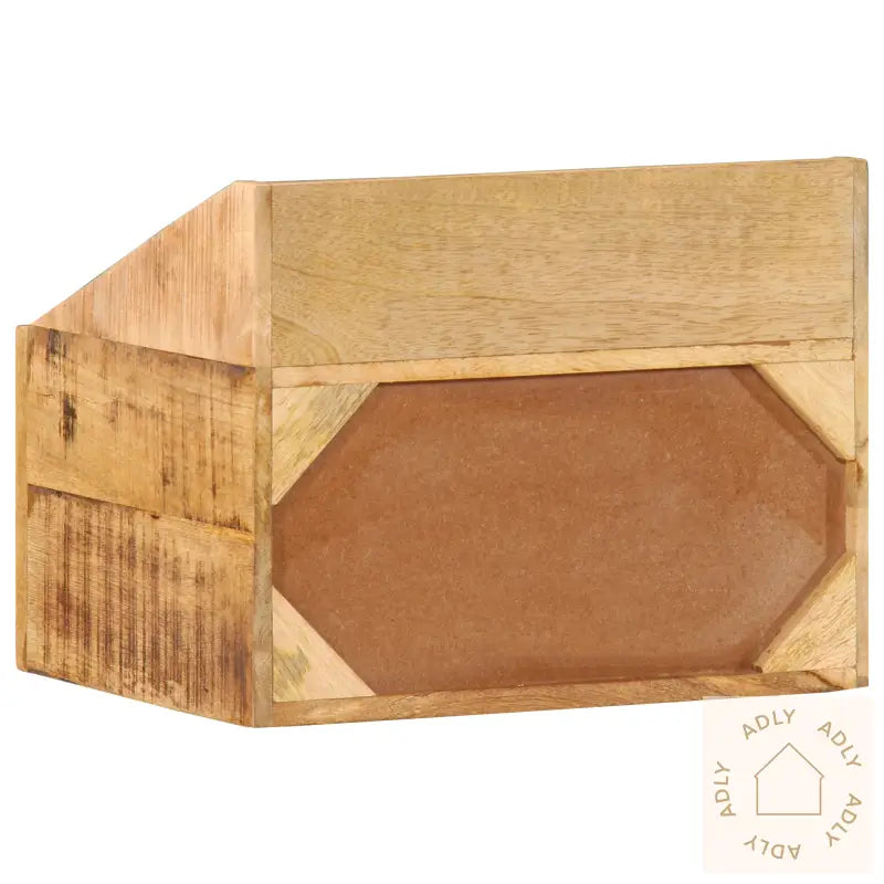 Nattbord 40X30X30 Cm Solid Tre Grovt Mangotre