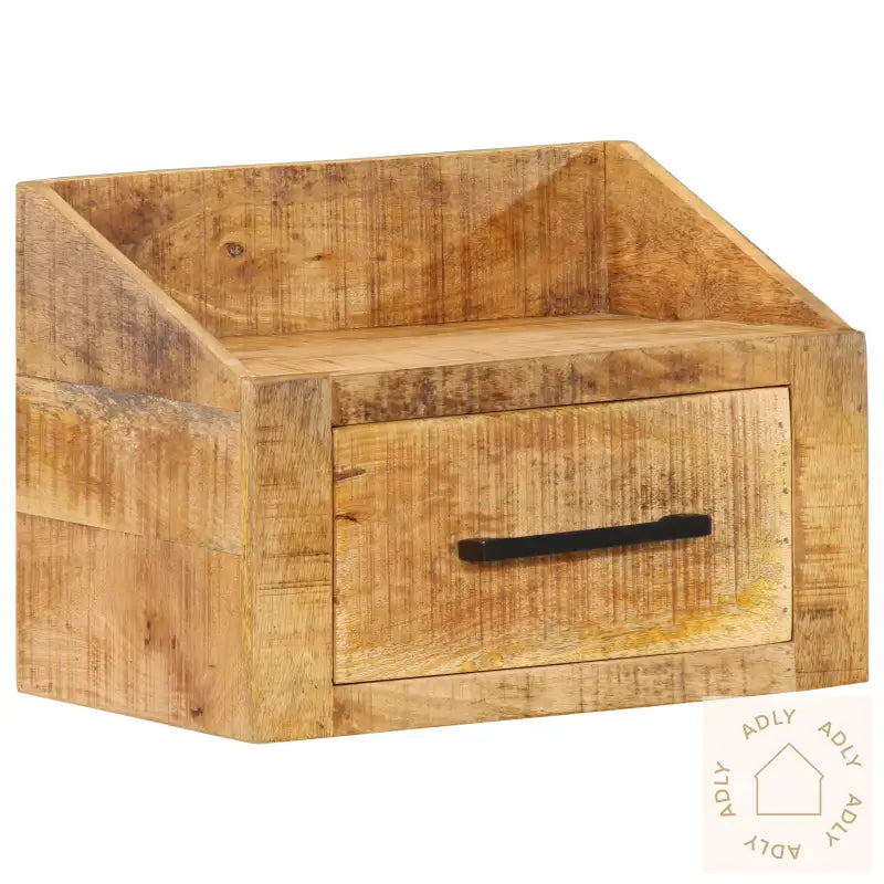 Nattbord 40X30X30 Cm Solid Tre Grovt Mangotre