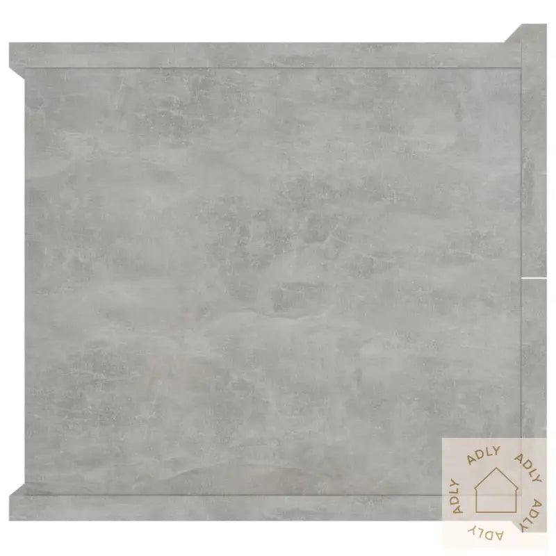 Nattbord Betonggrå 40X30X30 Cm Konstruert Tre