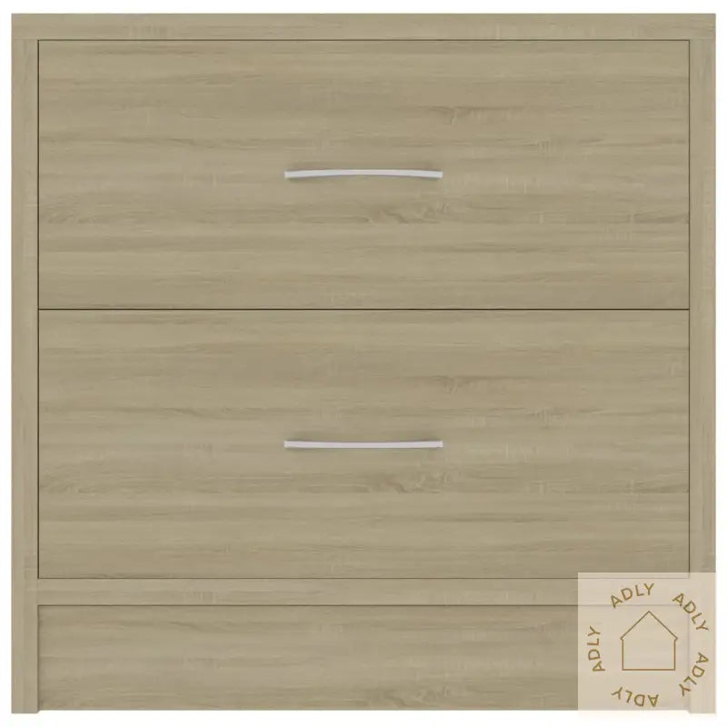 Nattbord 2 Stk Sonoma Eik 40X30X40 Cm Konstruert Tre