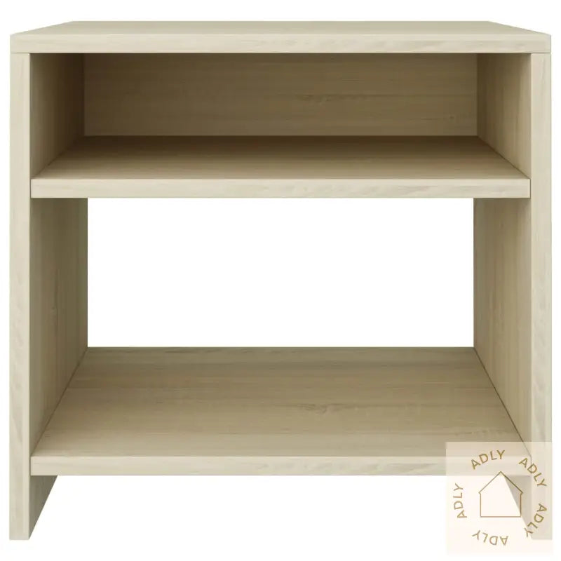 Nattbord 2 Stk Sonoma Eik 40X30X40 Cm Konstruert Tre