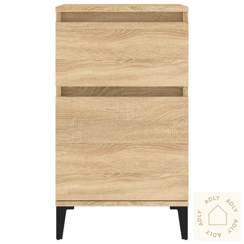 Nattbord 2 Stk Sonoma Eik 40X35X70 Cm