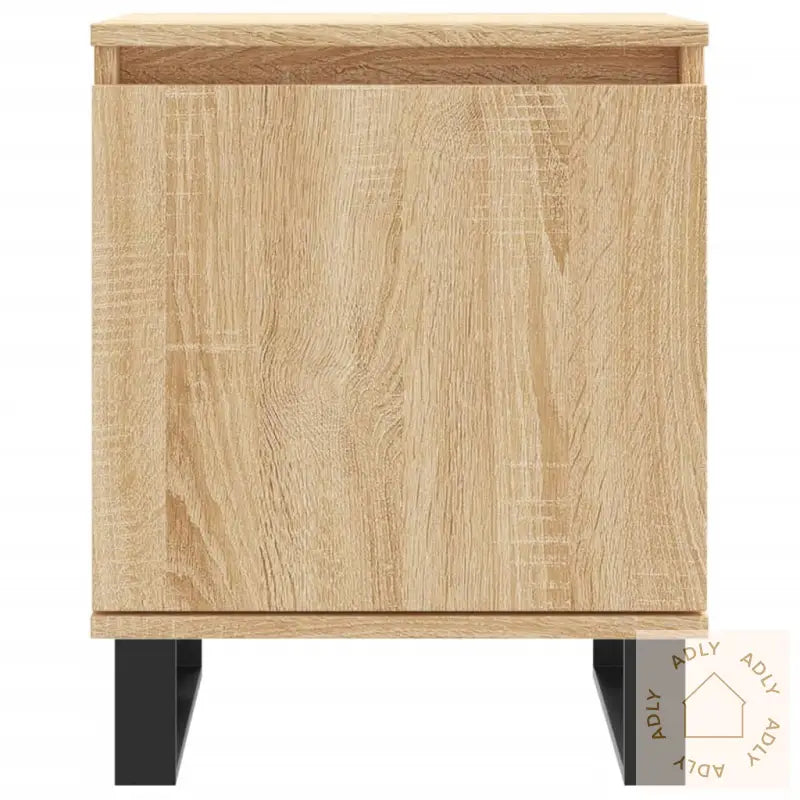 Nattbord 2 Stk Sonoma Eik 40X30X50 Cm Konstruert Tre