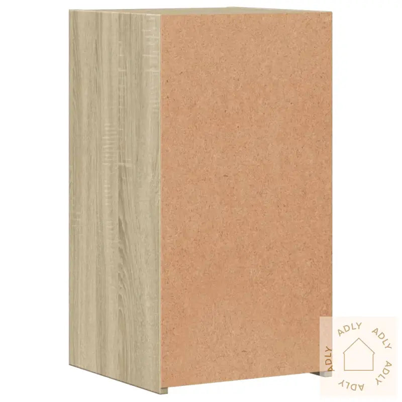 Nattbord 2 Stk Sonoma Eik 35X34X65 Cm Konstruert Tre