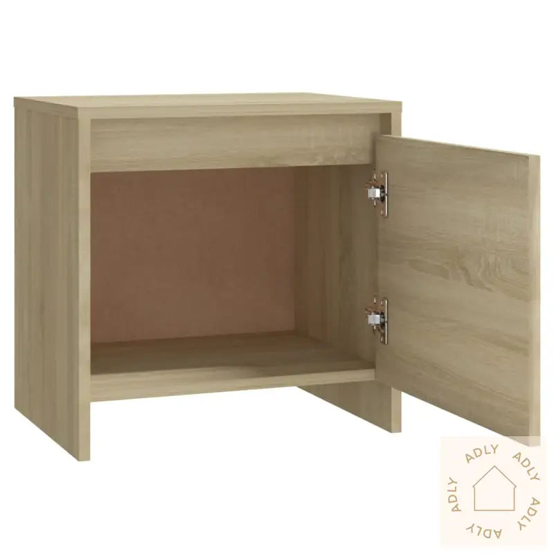 Nattbord Sonoma Eik 45X34X44,5 Cm Konstruert Tre