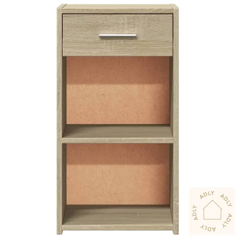 Nattbord 2 Stk Sonoma Eik 35X34X65 Cm Konstruert Tre