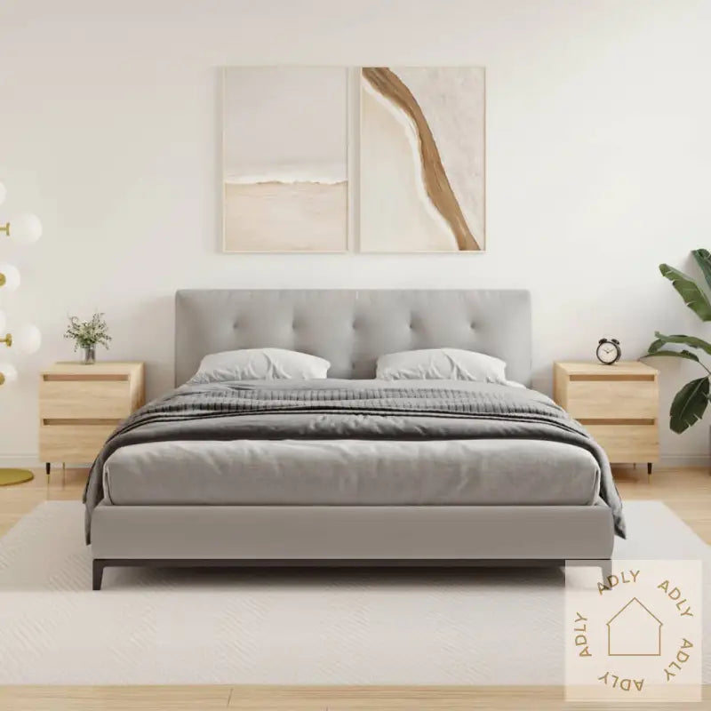 Nattbord 2 Stk Sonoma Eik 40X35X50 Cm Konstruert Tre